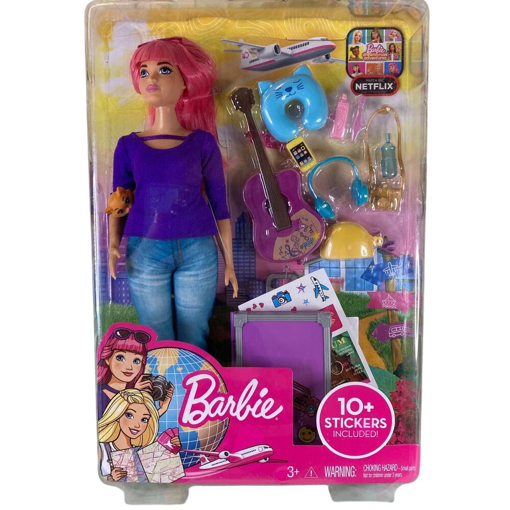 Mattel 12" Barbie Dreamhouse Adventures Curvy Daisy Travel Doll (2018) NRFB